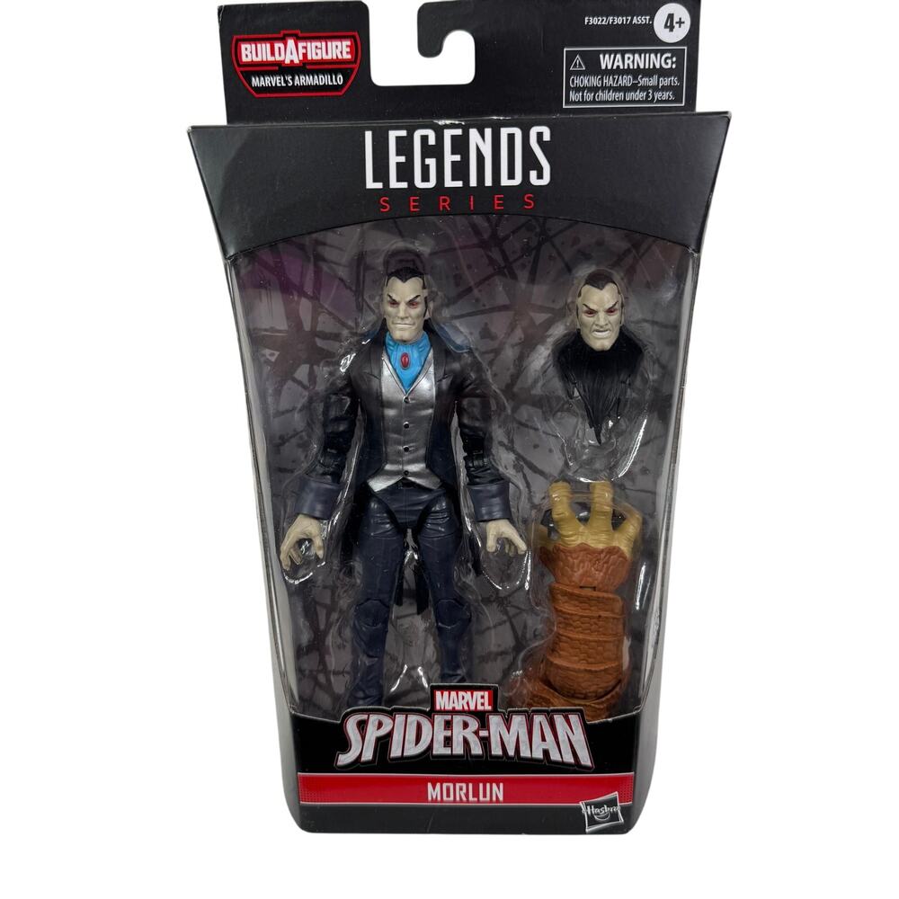 Marvel Legends Hasbro Spider-man Morlun Armadillo BAF 6" Figure New